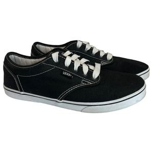 Vans Shoes Women's 9 Atwood Low Fashion Sneakers Canvas Black